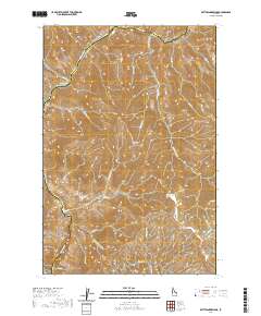 USGS US Topo 7.5-minute map for Rattlesnake Ridge ID 2020