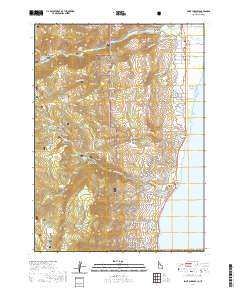 USGS US Topo 7.5-minute map for Saint Charles IDUT 2020