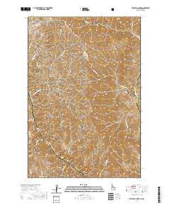 USGS US Topo 7.5-minute map for Wapshilla Creek IDOR 2020