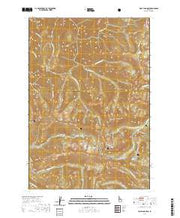 USGS US Topo 7.5-minute map for Wolf Fang Peak ID 2020