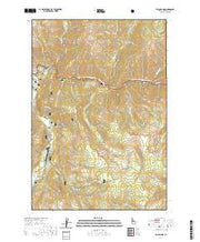 USGS US Topo 7.5-minute map for Yellow Pine ID 2020