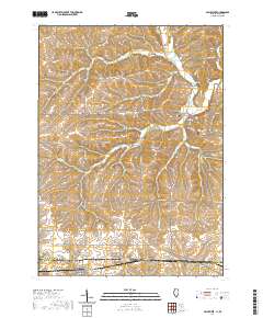 USGS US Topo 7.5-minute map for Apple River ILWI 2021