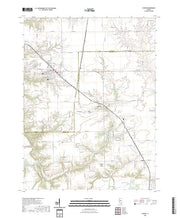 US Topo 7.5-minute map for Athens IL
