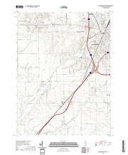 US Topo 7.5-minute map for Bloomington West IL
