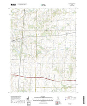 US Topo 7.5-minute map for Bluford IL