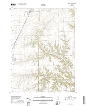 US Topo 7.5-minute map for Bushnell East IL