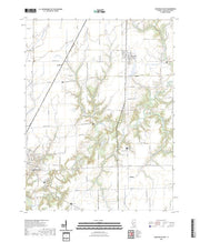 US Topo 7.5-minute map for Carlinville East IL