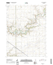 US Topo 7.5-minute map for Cooks Mills IL
