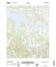 US Topo 7.5-minute map for Crab Orchard Lake IL
