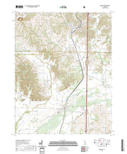 US Topo 7.5-minute map for Dongola IL