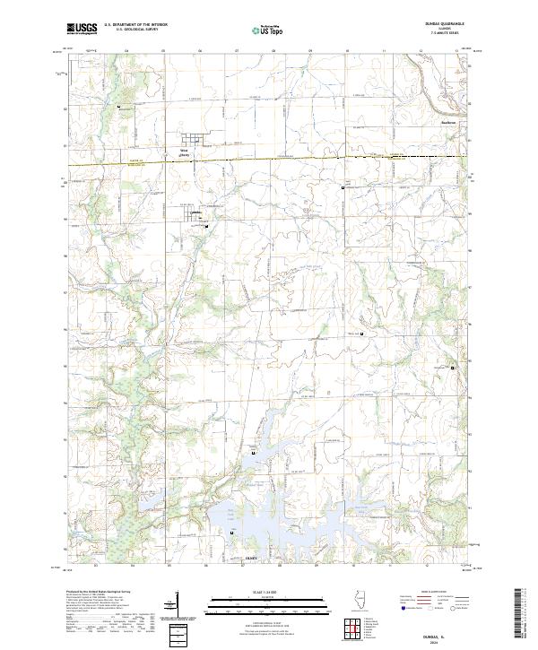 US Topo 7.5-minute map for Dundas IL