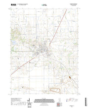 US Topo 7.5-minute map for Eldorado IL