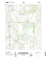 US Topo 7.5-minute map for Elkville IL