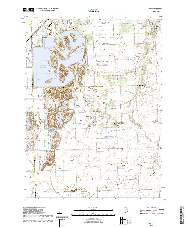 US Topo 7.5-minute map for Essex IL