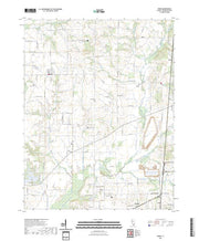 US Topo 7.5-minute map for Ewing IL