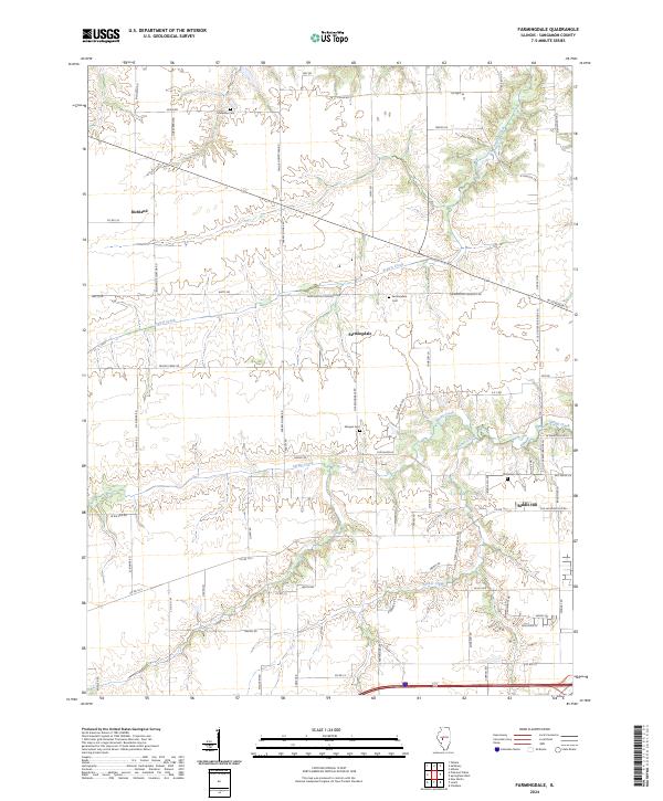 US Topo 7.5-minute map for Farmingdale IL