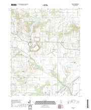 US Topo 7.5-minute map for Galatia IL