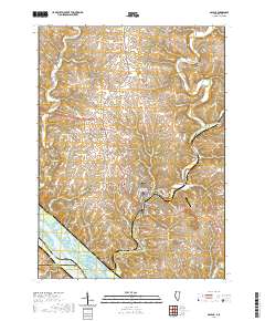 USGS US Topo 7.5-minute map for Galena ILIA 2021