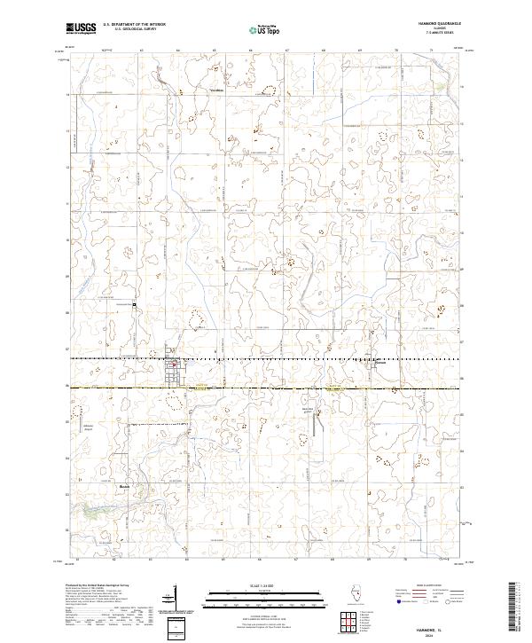 US Topo 7.5-minute map for Hammond IL