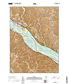 USGS US Topo 7.5-minute map for Menominee ILIA 2021