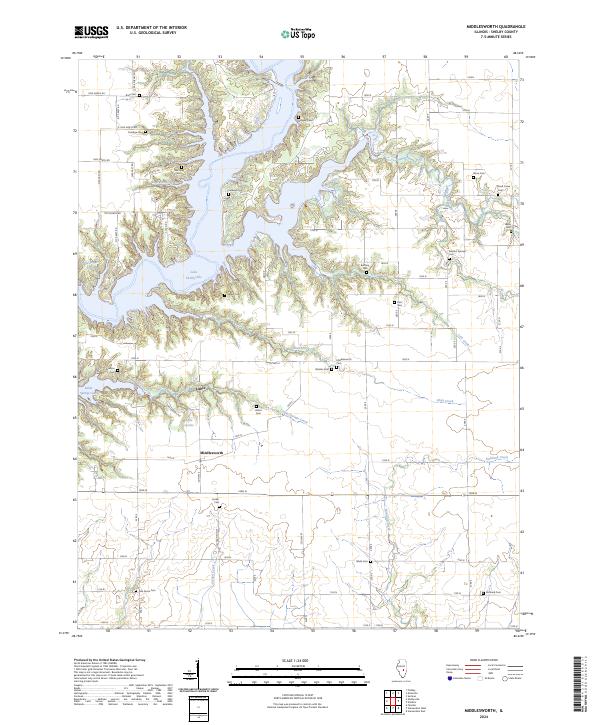 US Topo 7.5-minute map for Middlesworth IL