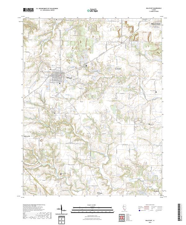 US Topo 7.5-minute map for Millstadt IL