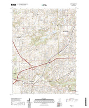 US Topo 7.5-minute map for Mokena IL