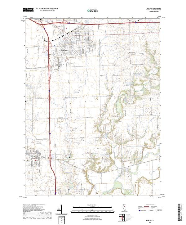 US Topo 7.5-minute map for Morton IL