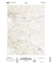US Topo 7.5-minute map for Mount Carroll IL