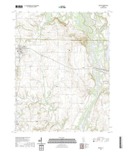 US Topo 7.5-minute map for Red Bud IL