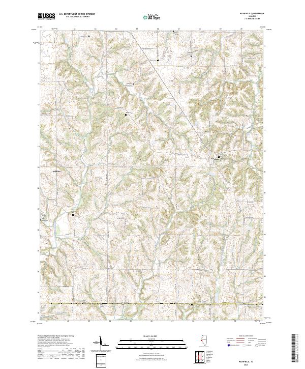 US Topo 7.5-minute map for Richfield IL