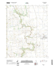 US Topo 7.5-minute map for Ridgway IL