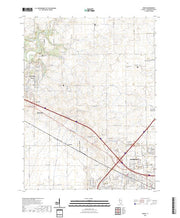 US Topo 7.5-minute map for Rising IL