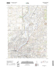 US Topo 7.5-minute map for Rockford North IL
