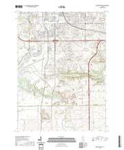 US Topo 7.5-minute map for Rockford South IL