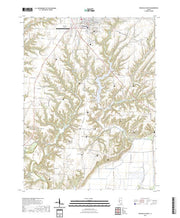 US Topo 7.5-minute map for Rushville South IL