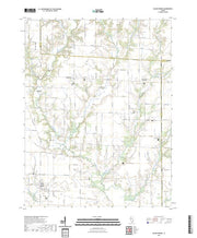 US Topo 7.5-minute map for Sailor Springs IL