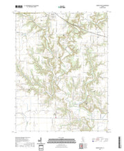 US Topo 7.5-minute map for Sorento South IL