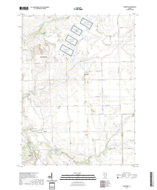 US Topo 7.5-minute map for Symerton IL
