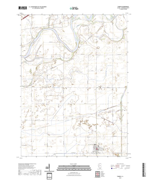 US Topo 7.5-minute map for Tampico IL