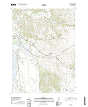 US Topo 7.5-minute map for Wacker IL