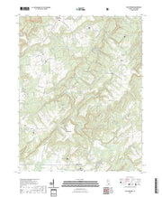 US Topo 7.5-minute map for Waltersburg IL