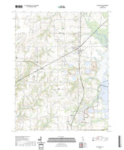US Topo 7.5-minute map for Waltonville IL