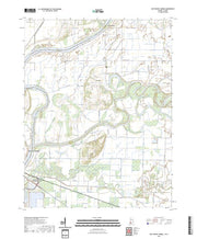 US Topo 7.5-minute map for East Mount Carmel INIL