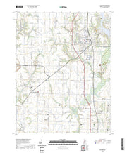 US Topo 7.5-minute map for Sullivan IN