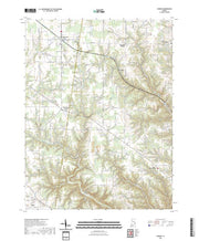 US Topo 7.5-minute map for Sunman IN