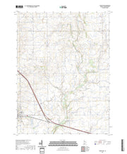 US Topo 7.5-minute map for Templeton IN