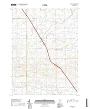 US Topo 7.5-minute map for Templeton NE IN