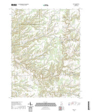 US Topo 7.5-minute map for Volga IN