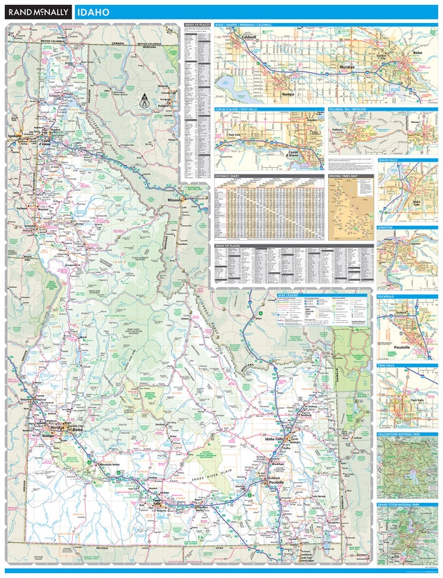 Idaho by Rand McNally